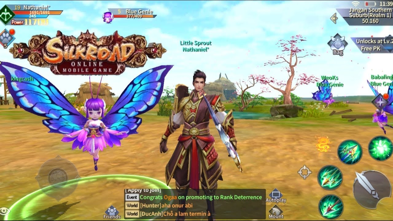 Silkroad Online Mobile Gameplay (OPEN WORLD MMORPG) Android/IOS 