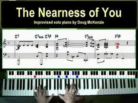 The Nearness of You - a jazz piano lesson