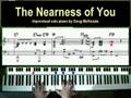 The Nearness of You - a jazz piano lesson