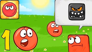 RED BALL 4 - Mobile Gameplay Walkthrough Part 1 - Level 1-7 (IOS/Android)