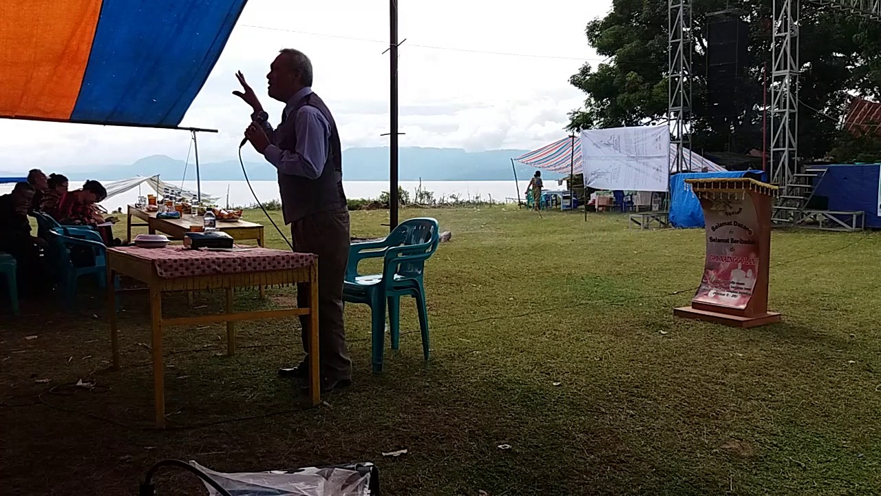 Jambore Pemuda GPI Samosir-Rev MH Siburian