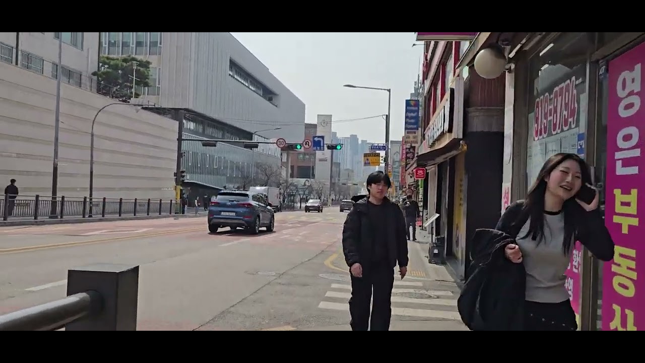 Walking from Kwangwoon Univ. Station Exit 1 to Kwangwoon University Campus | Seoul Local Walk