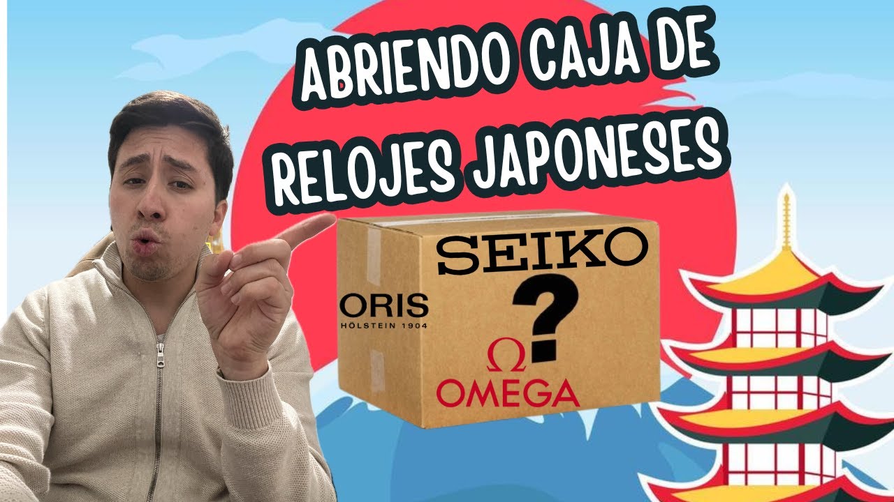 ABRIENDO CAJA DE RELOJES JDM EXCLUSIVOS DEL MERCADO JAPONES UNBOXING