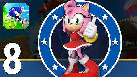 Sonic Dash - Endless Runner Gameplay Walkthrough Part 8 - Amy Character Unlocked [iOS/Android Games]