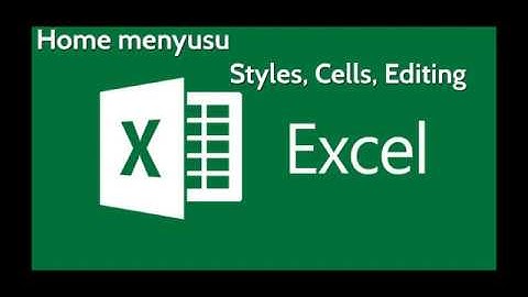 Coach Academy.Excel dərsləri - Dərs 2.