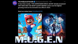 MUGEN: Super Better Mario VS Ant-Man #MarioSweep
The SMB Movie is currently the highest grossing film of 2023, and yet its only been out for a week! Its not even in Japanese theaters yet, and thats dropping on my birthday, fun fact. Mario will sweep that billion for sure. Why is Ant-Man here? Well, he used to have that 2023 title until Mario came along.
Super Better Mario by DiamondSwag12
Ant-Man by Arkady
Screepack used is Infinite Legacy (https://mugenfreeforall.com/topic/48495-infinite-legacy-screenpack-for-ikemen-go-hd-1280-x-720-0982-updated-312022/) for Ikemen GO (https://github.com/ikemen-engine/Ikemen-GO). Street Fighter 6 lifebars from here: https://www.youtube.com/watch?v=z4goHwQDZi4 MUGEN: Super Better Mario VS Ant-Man #MarioSweep
