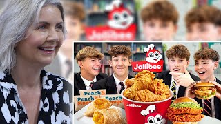 BRITS React to British Highschoolers try Jollibee for the first time!