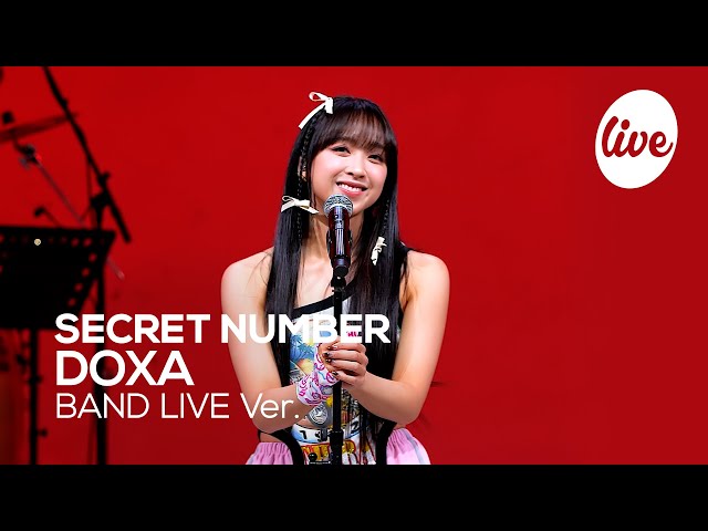 [4K] SECRET NUMBER - “DOXA” Band LIVE Concert [it's Live] K-POP live music show class=