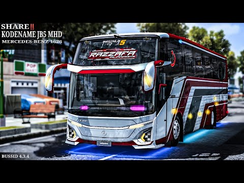 SHARE‼️FREE KODENAME JB5 MHD Mercy MNart x Mans Gaming x KJA || update bussid 4.3.4