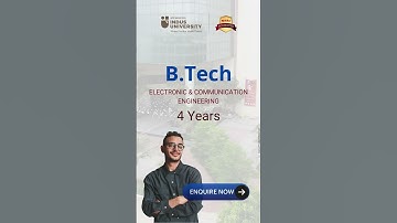 B.Tech in Electronic & Communication Engineering | Indus University