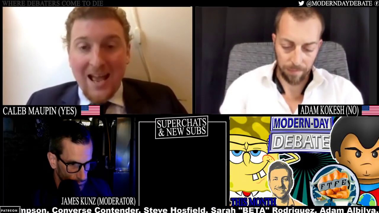 Debate: Capitalism Causing Police Brutality? Caleb vs. Adam Kokesh on Modern Day Debate