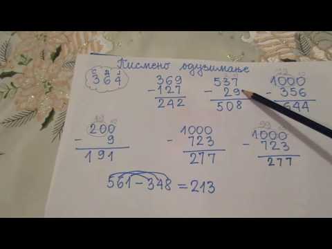 Video: Koliki je minus u zadatku oduzimanja?