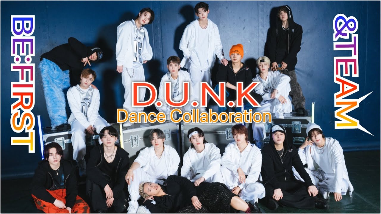 MUST WATCH] &TEAM x BE:FIRST D.U.N.K. Dance Collaboration