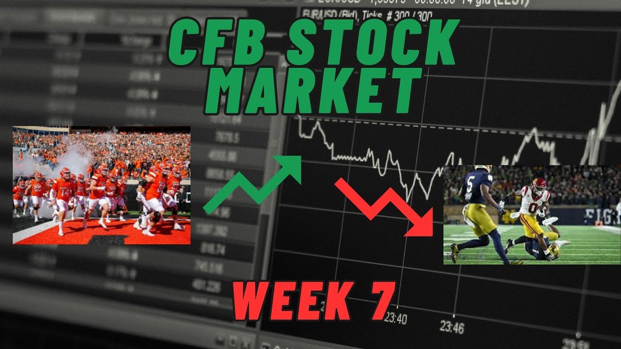 College Football Stock Market: Post Week 7 - YouTube