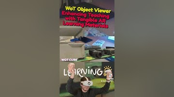 WoT Object Viewer: Enhancing Teaching with AR Learning Materials