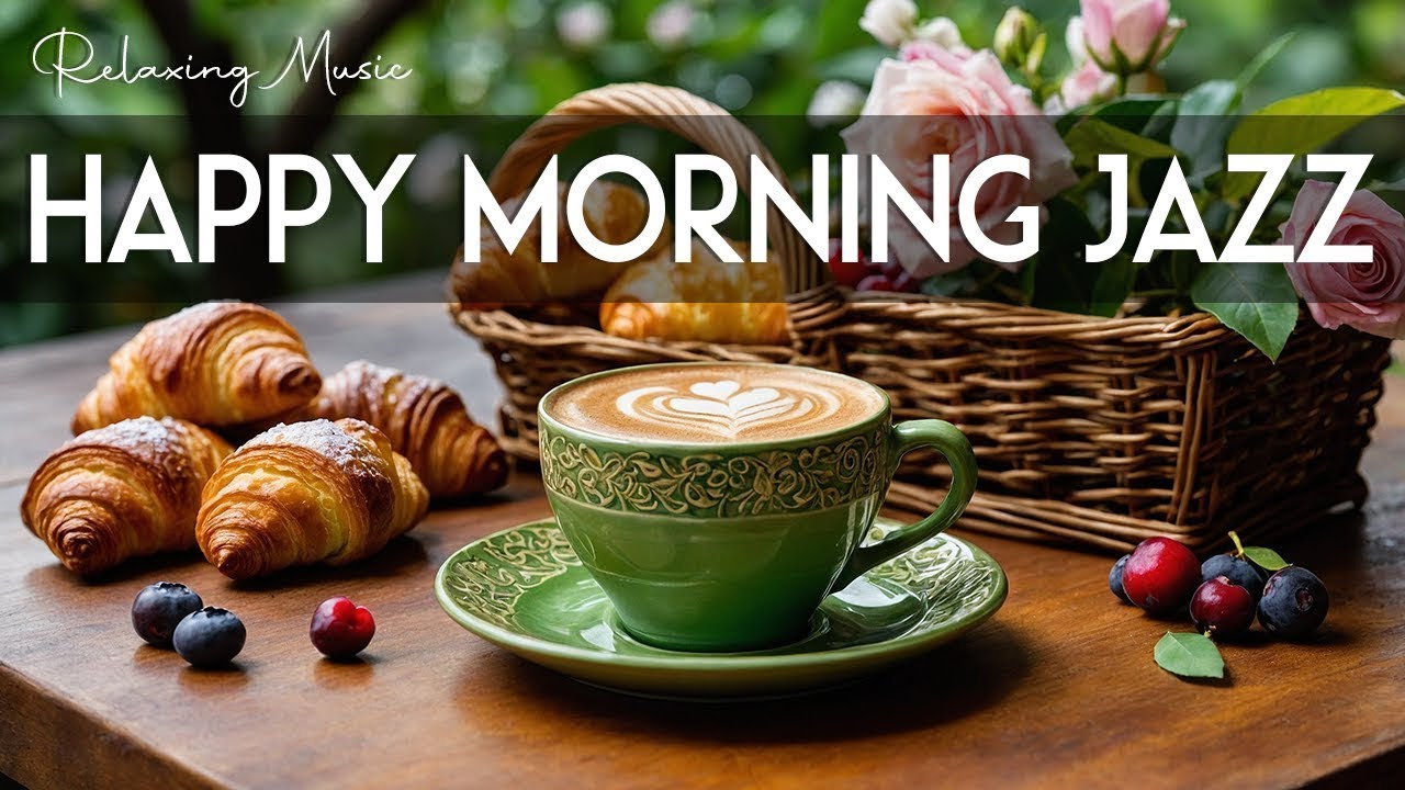 Happy Morning Jazz 🎶 February Bossa Nova Instrumental and Relaxing Jazz Cafe Music for Studying.