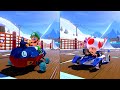 Mario Kart 8 Deluxe NEW DLC Tracks - Fruit Cup (2 Players)