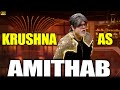 Krushna Abhishek as Amitabh Bachchan 😂🔥 | Funniest Big B Mimicry | Kapil Sharma Show