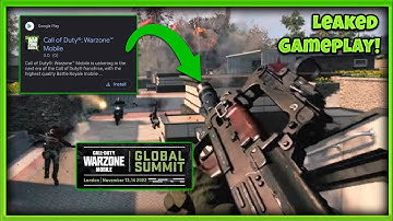 NEW "WARZONE MOBILE" GLOBAL SUMMIT UPDATES GAMEPLAY LEAKED!! (LATEST VERSION)