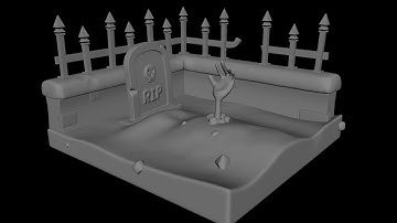 Autodesk Maya 2024 Tutorial Halloween Scenery part 1