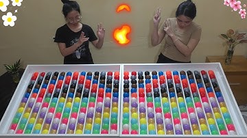 👯‍♂️ Color Ball Sorting Game | Relaxing Puzzle Challenge with a Friend 🎨