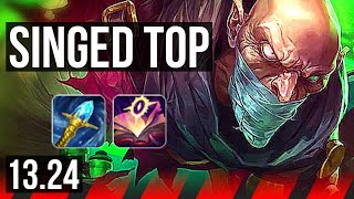 SINGED vs VLAD (TOP) | 500+ games | KR Master | 13.24