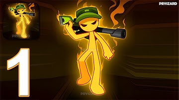 Stickman vs Zombie: Idle RPG - Gameplay Walkthrough Part 1 - Stickman vs Zombies (iOS, Android)