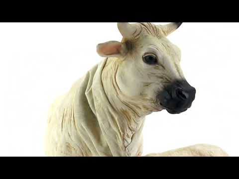 Vaca y ternero con doble movimiento para estatuas de 30 cm video