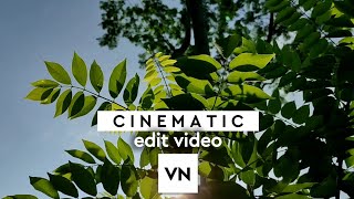 Cara Edit Video Cinematic Di Android - VN Tutorial