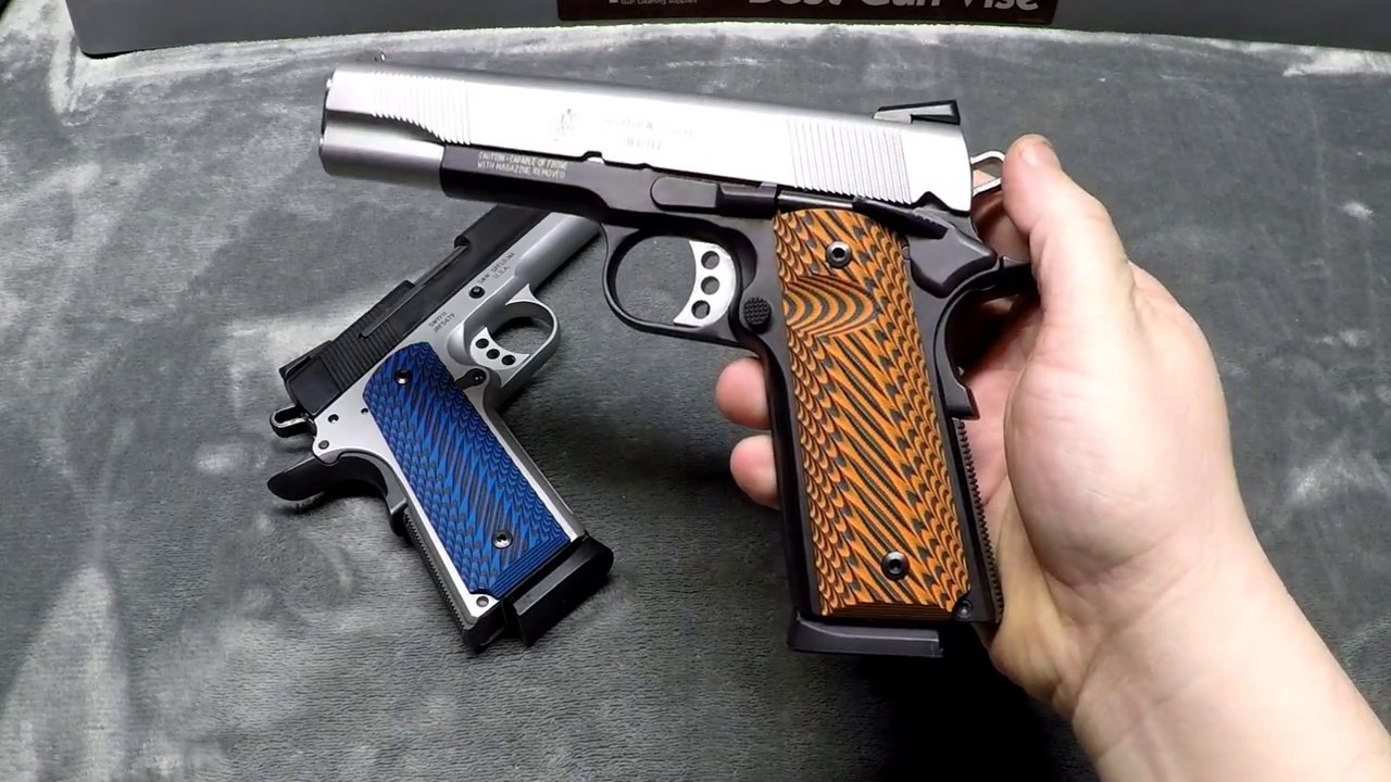 S&W 1911 Lok Grips G10 YouTube