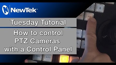 Tuesday Tutorial : How to Control PTZ Cameras with a Control Panel