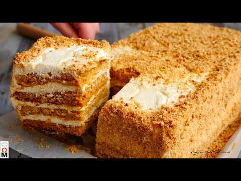 Торт "Медовик" за 30 МИНУТ Без Лишних Заморочек | Honey Cake Recipe