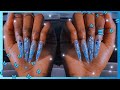 ✨💙Trying ALIEXPRESS HOLO glitter polygel on MYSELF🦋✨