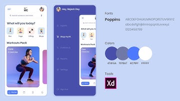 Nike Training App Design for Men, Women & Others UI/UX/Interaction in Adobe XD