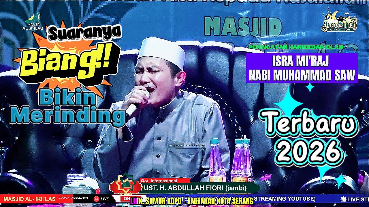 Bikin Merinding - H. Abdullah Fiqri dari Jambi - Qori Internasional - PHBI Link. Gowok Tambulutan