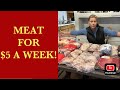 MEAT FOR $5 A WEEK! (2023)