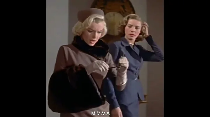Marilyn Monroe Lauren Bacall "How To Marry A Millionaire" 1953