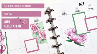 Plan with Me- February BFF Spreads Part Two