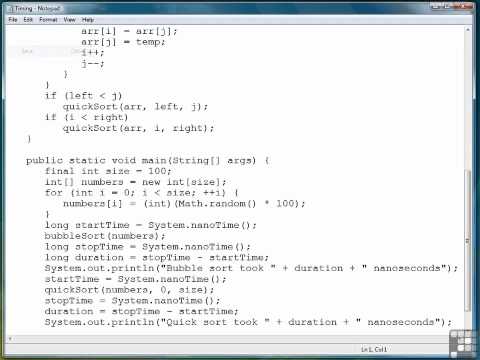 06 07 Sorting And Searching Algorithms   Exercise 1