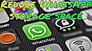 How to reduce WhatsApp storage space|tips to recover storage space screenshot 3
