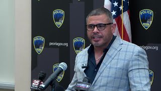 Peoria Police Chief lays out timeline of violent, reckless events, criminal histories of those al...