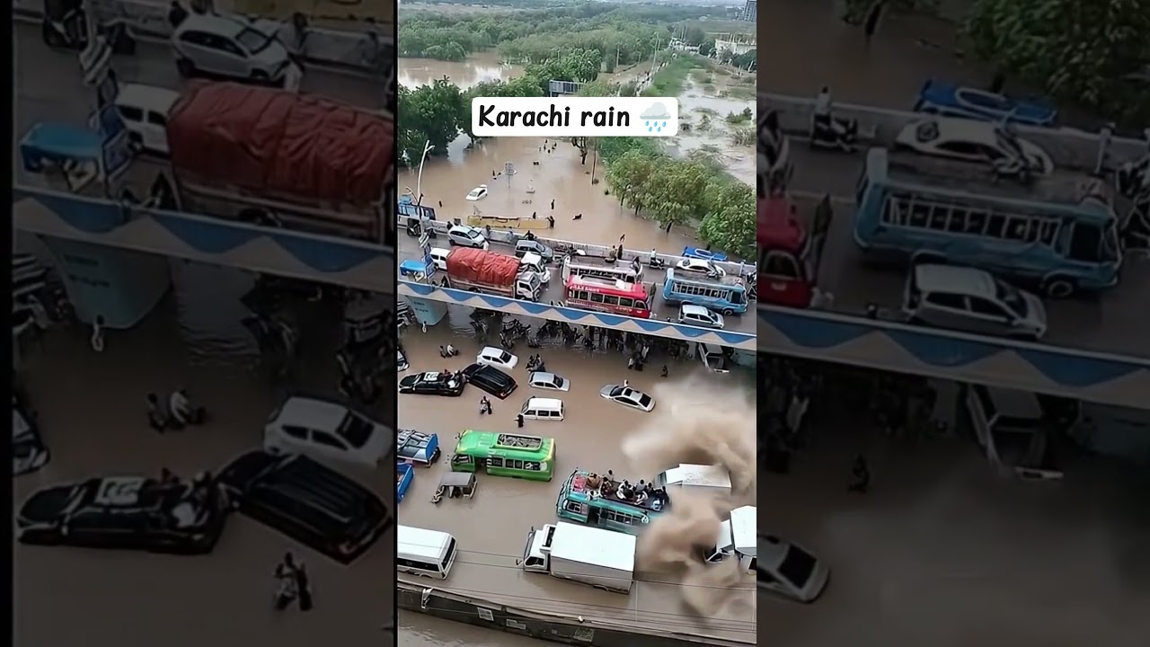 Heavy Rain in Karachi| rain situation in Karachi | 