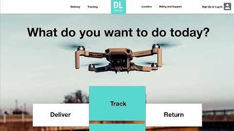 Drone Logistics High-Fidelity Prototype video