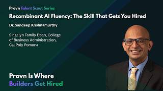 Recombinant AI Fluency: The Skill That Gets You Hired | Dr. Sandeep Krishnamurthy, Cal Poly Pomona
