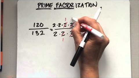 EP simplifying fractions using prime factorization