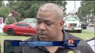 NOPD officer shot, killed while transporting prisoner near Claiborne, Elysian Fields