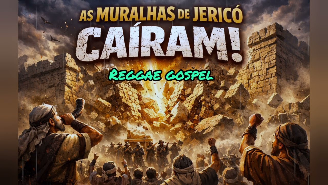 MURALHAS DE JERICÓ! MÚSICA REGGAE GOSPEL CRISTÃO 