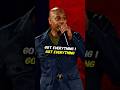 KEVIN HART GOT EVERYTHING | DAVE CHAPPELLE #shorts #standup #comedy