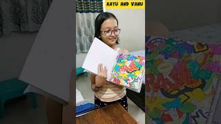 Mini Vlog 347 - Aayu Aur Bhaiya Ki Doodle Art