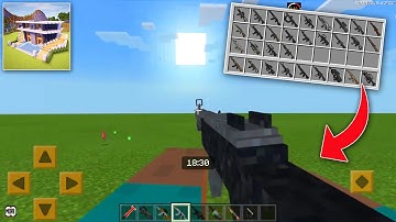 How to Make Working GUNS in CRAFT WORLD